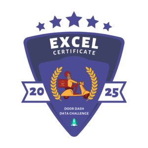 Excel-badge Excel badge from Data Career Jumpstart